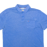 TOMMY JEANS Mens Polo Shirt Blue M
