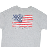 DELTA Lido Beach Florida Mens T-Shirt Grey USA L