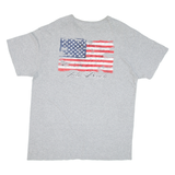 DELTA Lido Beach Florida Mens T-Shirt Grey USA L