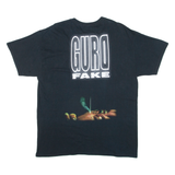 GILDAN Guard Fake Mens Band T-Shirt Black L