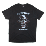 CLIQUE Support Mojo MC Mens T-Shirt Black 2XL