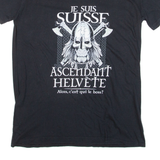 GILDAN Mens T-Shirt Black S