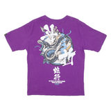 MSICROW Womens T-Shirt Purple L