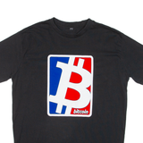 Bitcoin Mens T-Shirt Black M