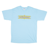 GILDAN Worldwake Mens T-Shirt Blue L