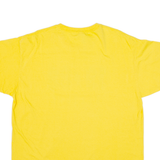 GILDAN Womens Band T-Shirt Yellow 3XL
