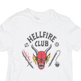 NETFLIX STRANGER THINGS Womens T-Shirt White 2XL