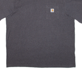 CARHARTT Loose Fit Mens T-Shirt Grey XL