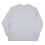 CARHARTT Loose Fit Mens T-Shirt Grey Long Sleeve XL