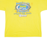 CHASE AUTHENTICS Bristol Motor Speedway 2012 Mens T-Shirt Yellow 2XL