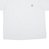 CARHARTT Mens T-Shirt Grey XL