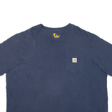 CARHARTT Mens T-Shirt Blue XL
