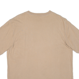 CARHARTT Mens T-Shirt Beige L