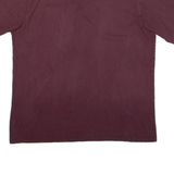 CARHARTT Tall Loose Fit Mens T-Shirt Maroon 2XL