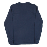 CARHARTT Womens T-Shirt Blue Long Sleeve XS