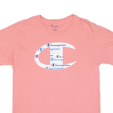 CHAMPION Womens T-Shirt Pink M