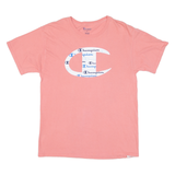 CHAMPION Womens T-Shirt Pink M