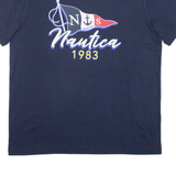 NAUTICA Mens T-Shirt Blue L