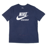 NIKE Mens T-Shirt Blue M