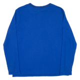 PUMA Mens T-Shirt Blue Long Sleeve M