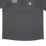 CARHARTT Relaxed Fit Mens T-Shirt Grey XL