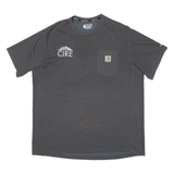 CARHARTT Relaxed Fit Mens T-Shirt Grey XL