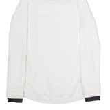 CALVIN KLEIN PERFORMANCE Womens Fleece White Roll Neck S