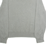 POLO RALPH LAUREN Mens Jumper Grey V-Neck Tight Knit XL