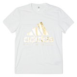 ADIDAS Basketball Mens T-Shirt White S
