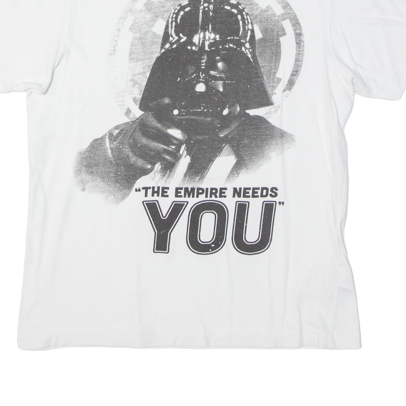 STAR WARS Mens T-Shirt White M