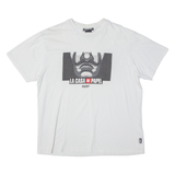 SNIPES La Casa De Papel Money Heist Mens T-Shirt White XL