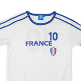 PRODUIT OFFICIEL France 10 Mens Football Shirt T-Shirt White M