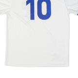 PRODUIT OFFICIEL France 10 Mens Football Shirt T-Shirt White M