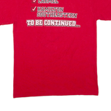 JERZEES 20 Fishers 10 Tigers Mens T-Shirt Red USA M