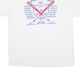 HANES Peach Bowl All Stars Mens T-Shirt White USA XL