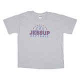 GILDAN Warriors Jessup Softball Mens T-Shirt Grey USA L