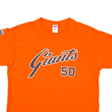 JERZEES Giants Mens T-Shirt Orange USA XL