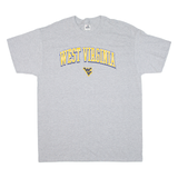 J.AMERICA West Virginia Mens T-Shirt Grey USA L