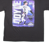 DELTA Colorado Rockies Brenton Doyle Mens T-Shirt Black USA XL