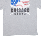 DELTA Chicago Baseball Mens T-Shirt Grey USA L