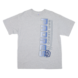 MAJESTIC San Diego Mens T-Shirt Grey USA L