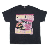 GILDAN Cleveland Cavaliers Basketball Mens T-Shirt Black USA XL