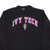 JANSPORT Ivy Tech Womens T-Shirt Black Long Sleeve USA M