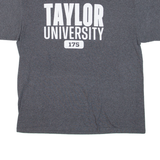 PORT & COMPANY Taylor University Womens T-Shirt Grey USA L