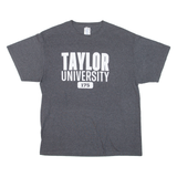 PORT & COMPANY Taylor University Womens T-Shirt Grey USA L