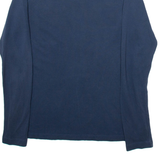 PRETTY GREEN Mens Polo Shirt Blue Long Sleeve XS