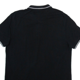 LEE Mens Polo Shirt Black L