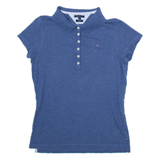 TOMMY HILFIGER Womens Polo Shirt Blue L