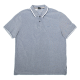 BOSS Mens Polo Shirt Grey 2XL