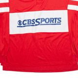 K-BRAND Mens Polo Shirt Red Long Sleeve L